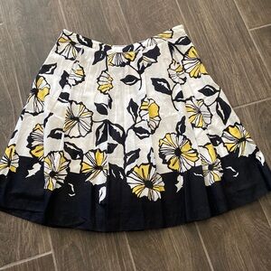 INC Floral Peplum Skirt
